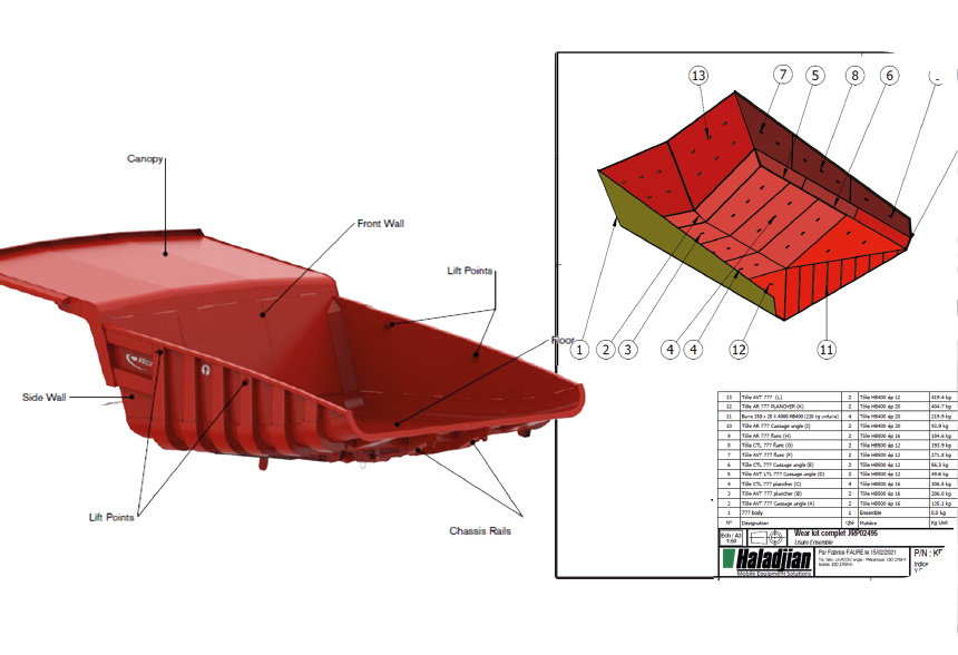 Conception Plan Fabrication