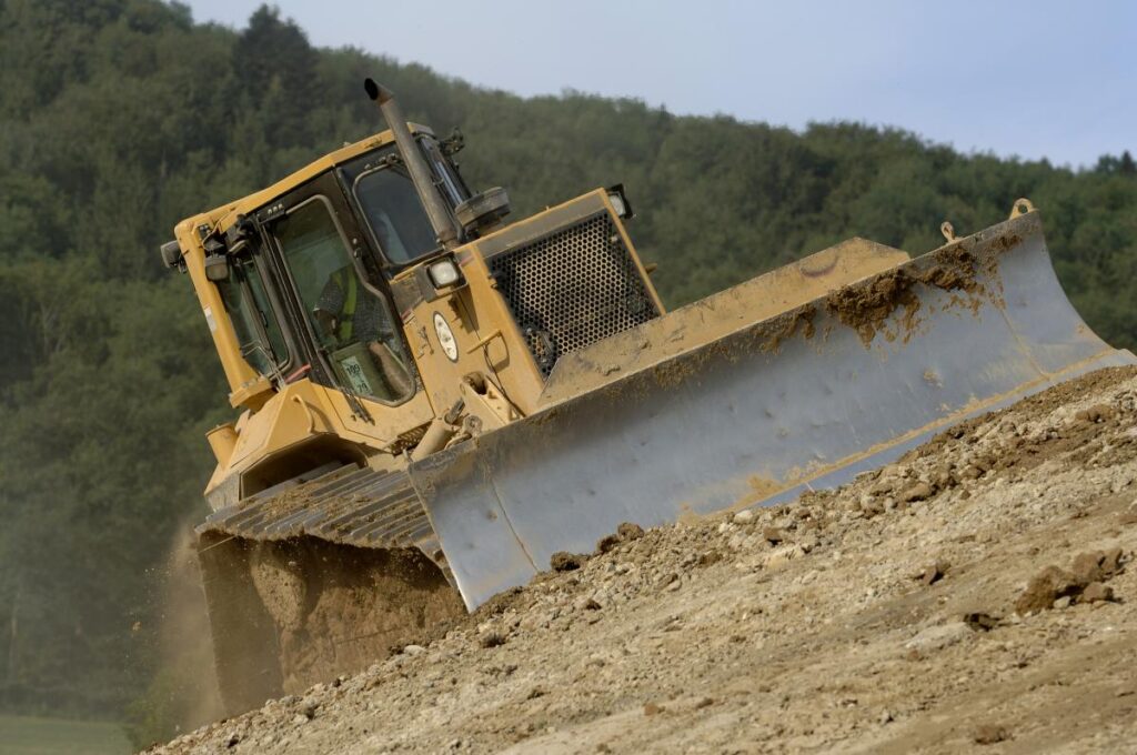 Bulldozer Bouteur Caterpillar